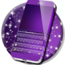 Keyboard Free Purple Theme紫色键盘输入法手机版