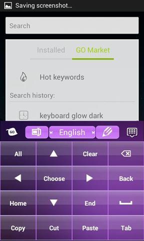 Keyboard Free Purple Theme紫色键盘输入法手机版