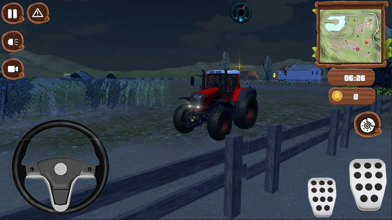 拖拉机运送干草(Tractor Simulator)