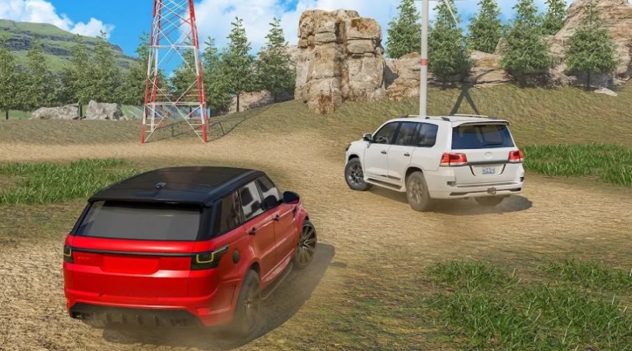 普拉多越野赛车(Offroad Prado Driving Car game)