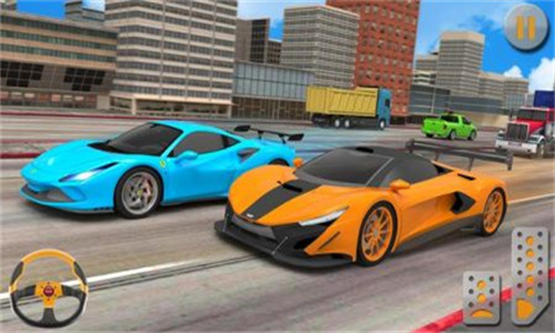 公路赛车汽车Highway Car Racing: Car Games