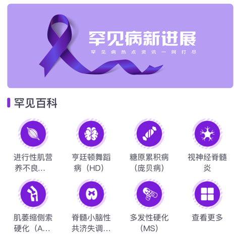 罕见病新进展APP