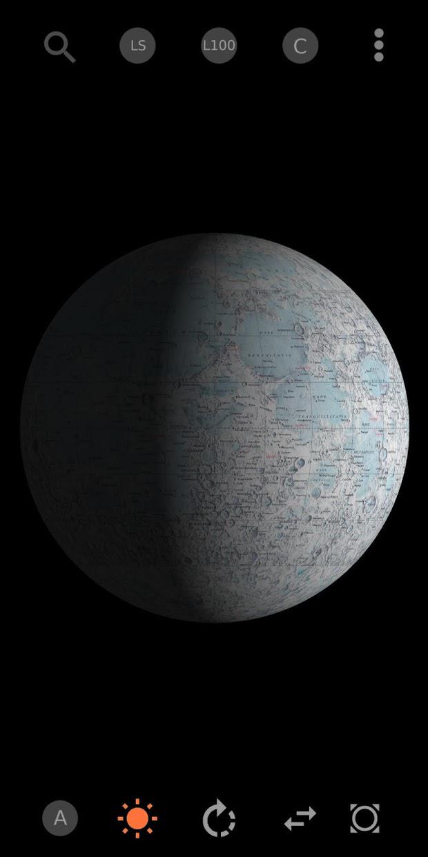 Moon Atlas 3D(超清晰的月球地图)