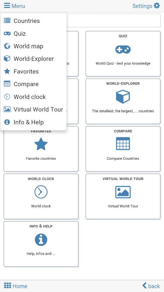 World atlas and world map MxGeo Pro