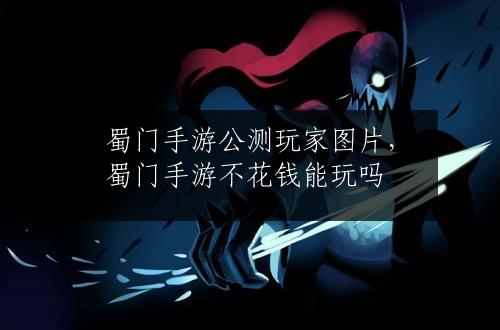 蜀门手游公测玩家图片，蜀门手游不花钱能玩吗