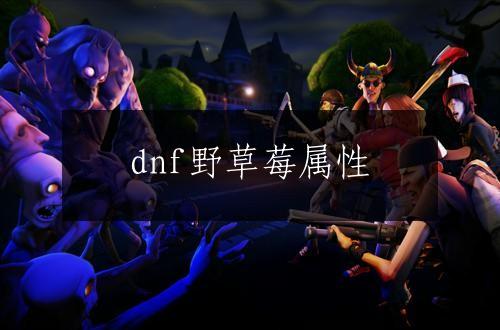 dnf野草莓属性