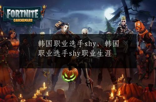 韩国职业选手shy，韩国职业选手shy职业生涯